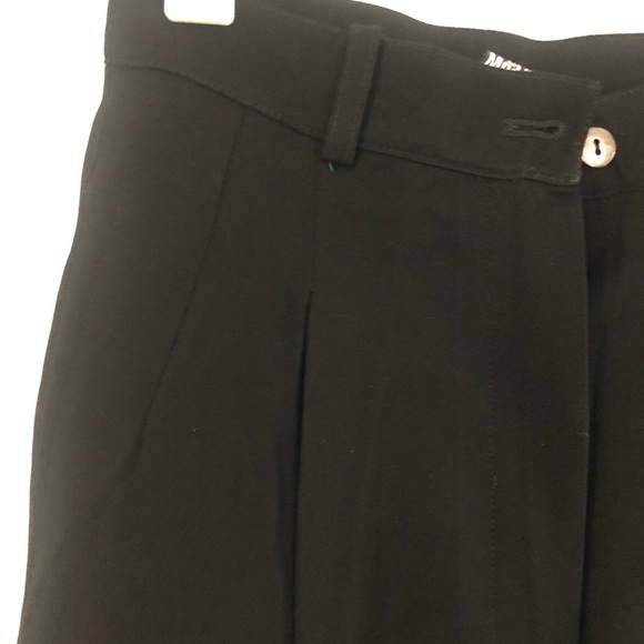 State of Claude, Montana VTG high, narrow waisted wool black pants size 8 - Picture 3 of 7